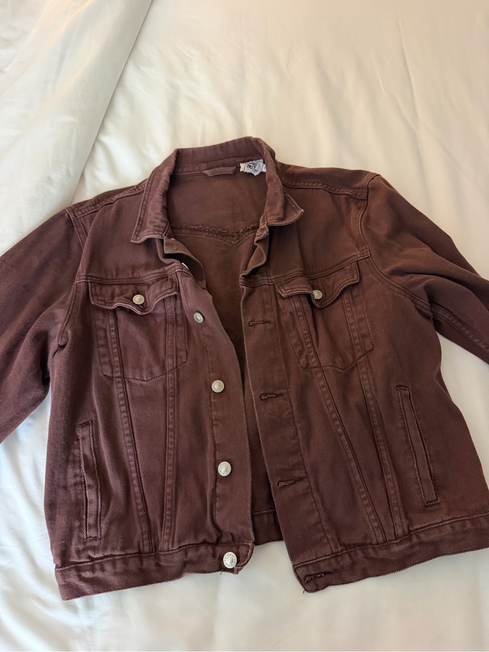 Princess Polly Brown Jean Jacket